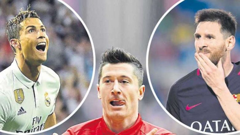Makineri e golave, Lewandowski lë mbrapa Messin e Ronaldon