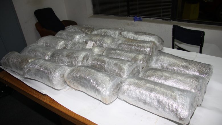 Në Bogorodicë zbulohen mbi 300 kilogramë marihuanë