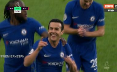 Pedro i shënon gol të bukur Stoke Cityt (Video)