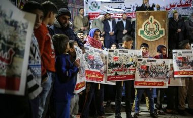Protesta në Gaza, pas njohjes së Jerusalemit si kryeqytet i Izraelit nga presidenti Trump