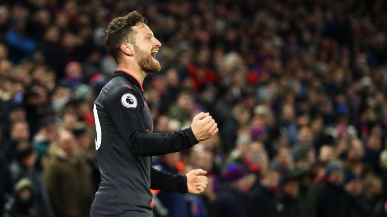 Mustafi, më i lumtur me fitoren sesa golin ndaj Crystal Palace (Foto)