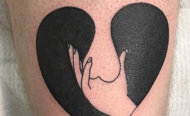 Tatuazhi i çuditshëm që në shikim të parë duket si ilustrim banal (Foto)
