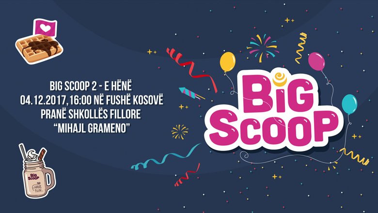 Big Scoop bën një hap ‘big’ para (Foto/Video)