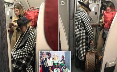 Habiten pasagjerët, në një udhëtim të thjeshtë u shfaqet legjenda e muzikës botërore, Madonna! (Foto)