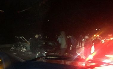 Aksident i rëndë në ‘Rrugën e Kombit’, pesë persona të lënduar rëndë (Foto)