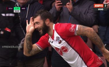 Southampton befason shpejt Arsenalin, shënon Austin (Video)