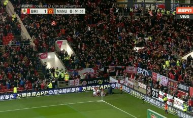 Bristol City befason Unitedin, por Djajtë barazojnë shpejt me Ibrahimovicin nga gjuajtja e lirë (Video)