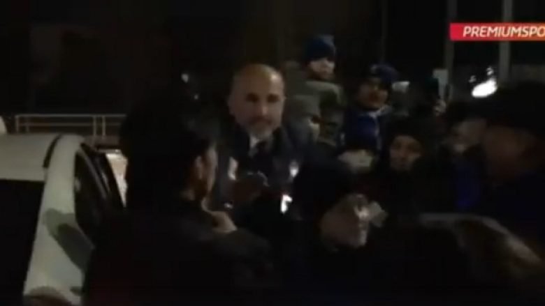 Entuziazëm i madh te Interi, Spalletti ndalon taksin për të bërë fotografi me tifozët