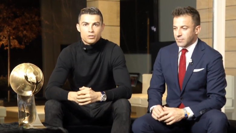 Ronaldo pas fitimit të çmimit nga Globe Soccer Awards: Kam shumë hapësirë për trofe, jam shumë i lumtur me këtë çmim