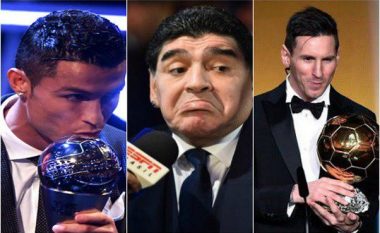 Maradona: Do të kisha më shumë Topa të Artë se CR7 dhe Messi