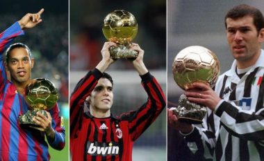 Tetë futbollistët e vetëm që kanë fituar Kupën e Botës, Ligën e Kampionëve dhe Topin e Artë (Foto)