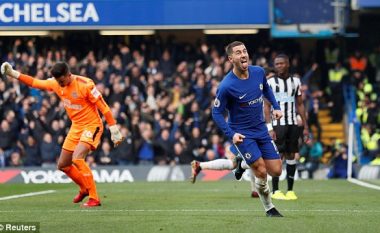 Eden Hazard realizon gol për të barazuar gjithçka ndaj Newcastlet (Video)
