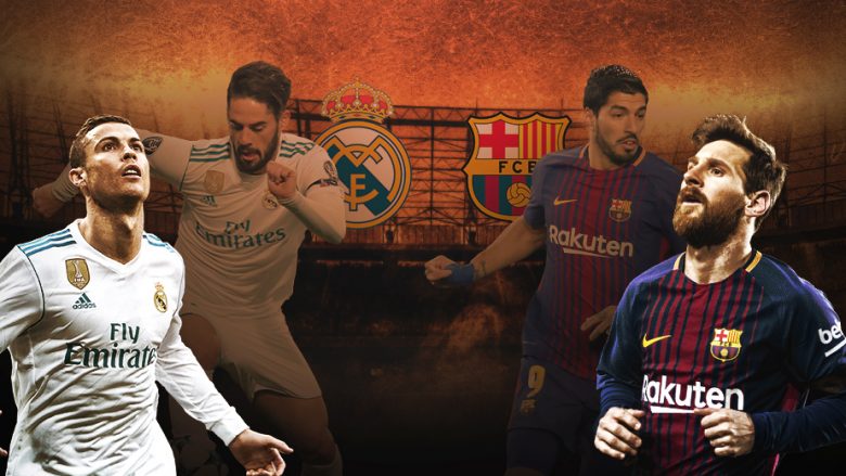 Real Madrid – Barcelona, futbollistët startues në ‘El Clasico’