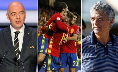 FIFA paralajmëron Spanjën, La Roja rrezikon dëbimin nga Kupa e Botës?
