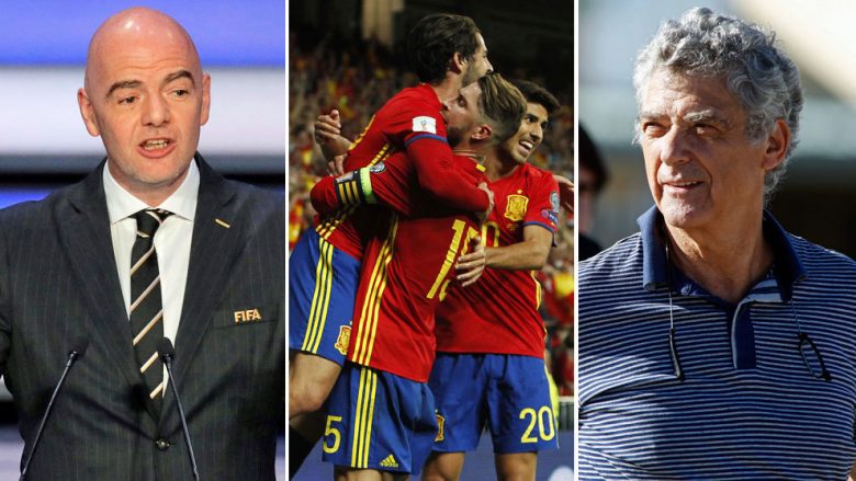 FIFA paralajmëron Spanjën, La Roja rrezikon dëbimin nga Kupa e Botës?