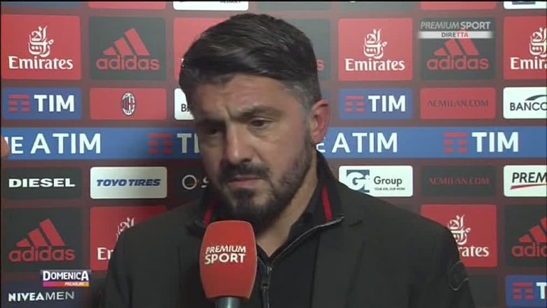 Gattuso i emocionuar pas fitores: Pa problem do qëndroja gjysmë i zhveshur në borë