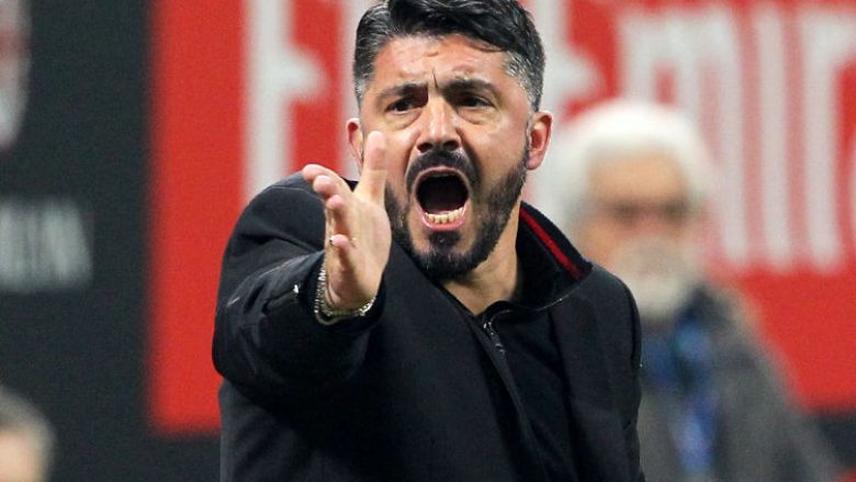 Gattuso: I lumtur me fitoren, prioritet mbetet ngjitja e Milanit
