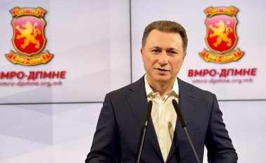 Gruevski: PSP duhet ta përmend emrin tim që rasti të jetë tërheqës