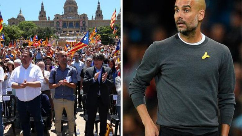 Policia spanjolle heton Guardiolan pas rebelimit për referendumin në Kataluni