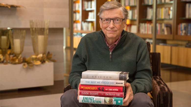 Pesë librat e preferuar të Bill Gatesit për vitin 2017
