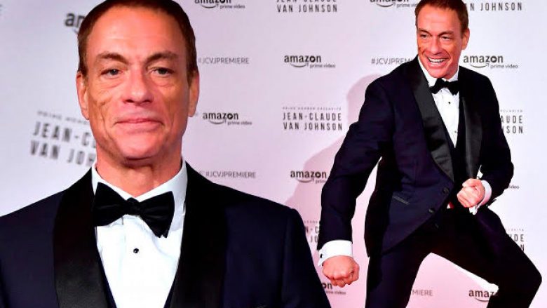 Ai nuk ka moshë! Jean-Claude Van Damme edhe pse 57 vjeç, tërheq vëmendjen me artet marciale në tapetin e kuq (Foto)