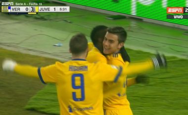 Matuidi kalon Juventusin në epërsi ndaj Veronas (Video)