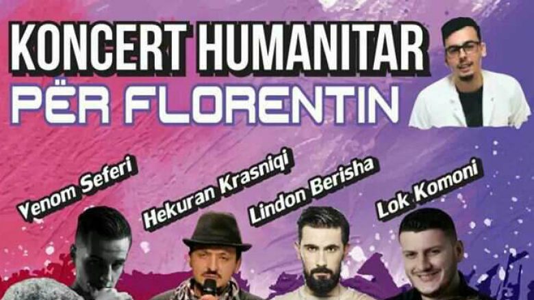 Koncert humanitar për Florent Hoxhën, i diagnostikuar me leukemi akute (Foto)