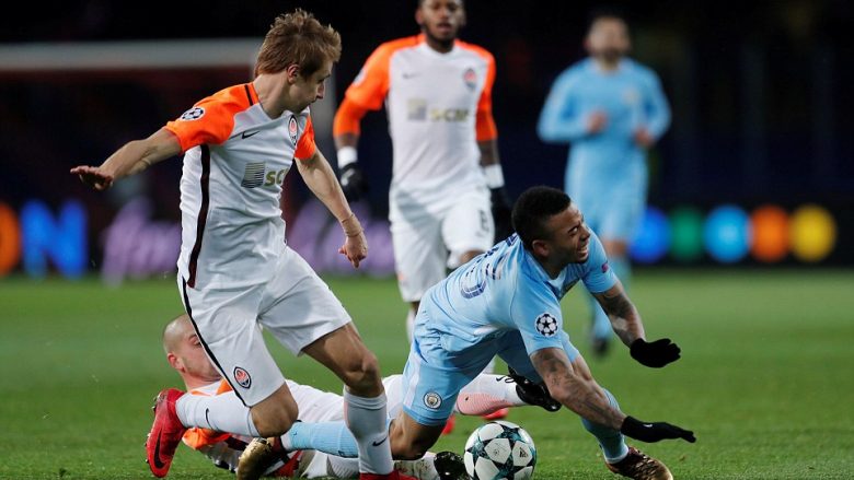 Shakhtar Donetsk 2-1 Manchester City: Notat e lojtarëve