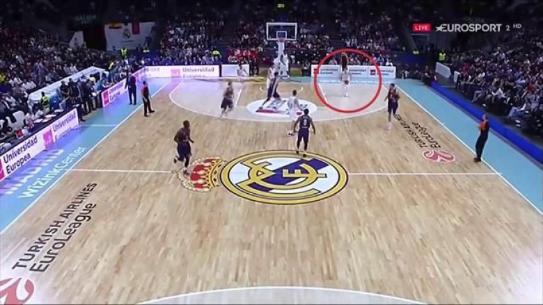 Harroni futbollin, El Clasico e basketbollit është gjithashtu e zjarrtë – Doncic shënon kosh të çmendur nga 25 metra (Video)  