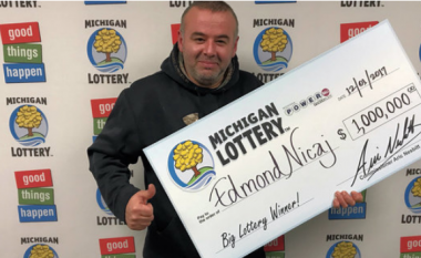 Shqiptarit në SHBA i buzëqesh fati, fiton 1 milion dollarë në lotari