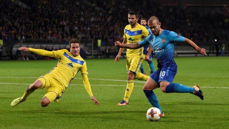 Formacionet zyrtare, Arsenal – Bate Borisov