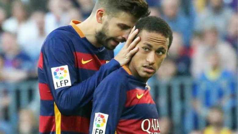 Pique sulmon Neymarin: Dëmtoi skuadrën tonë