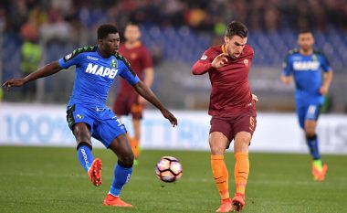 Roma – Sassuolo, formacionet zyrtare