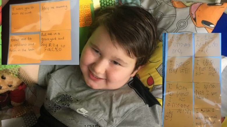 Rrëfimi prekës i nënës së tetëvjeçarit me autizëm: Ai shkroi shënime vetëvrasëse dhe u përpoq të vriste veten me gërshërë (Foto)