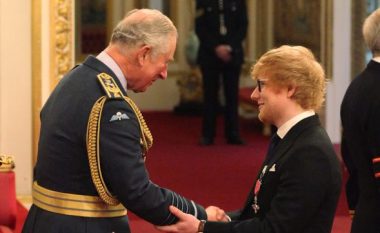Pallati mbretëror ndan çmim për Ed Sheeran (Foto)