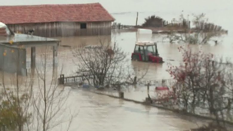 Situata në Shqipëri: Rreziku i madh nga Vjosa, uji në banesa deri në lartësinë 2 metër (Video)