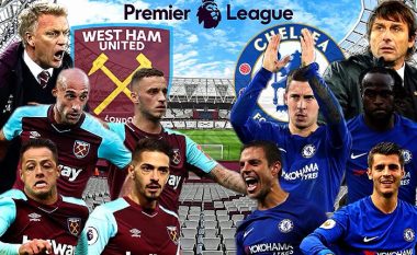 West Ham – Chelsea, formacionet zyrtare