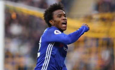 Chelsea në epërsi ndaj Bournemouthit me golin e Willianit (Video)