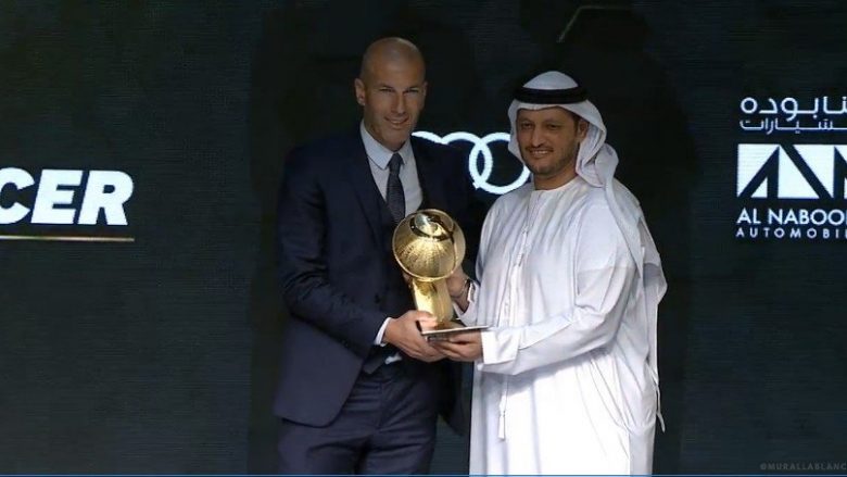 Globe Soccer Awards zgjedh më të mirët: Ronaldo lojtari i vitit, Zidane trajneri më i mirë (Foto)