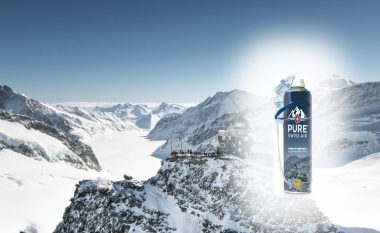 Zvicra shet ajër nga Alpet, 20 dollarë për një shishe