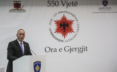 Haradinaj: Skënderbeu, fija e artë që na lidhi me aleatët tanë të përjetshëm