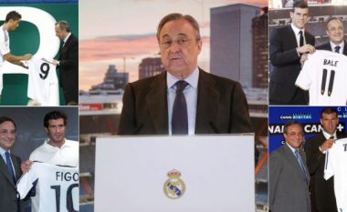 Dikur mbret i transferimeve tani Real Madridi është klubi që ka harxhuar më së paku, Barcelona rekordere