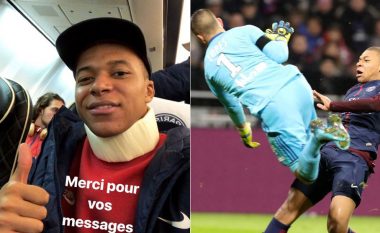 Mbappe lajmërohet pas dëmtimit: Jam mirë, faleminderit për mbështetjen