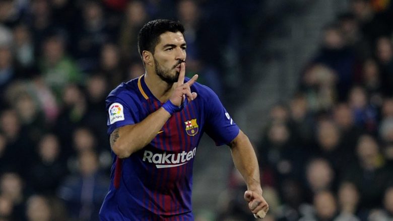 Suarez shënon me kokë, Barcelona në epërsi të hershme (Video)