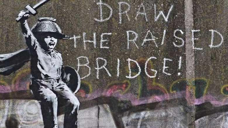 Banksy pranon autorësinë e grafitit në Hull (Foto)