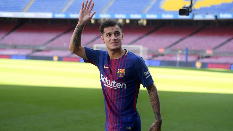 Coutinho prezantohet si lojtar i Barcelonës (Foto/Video)