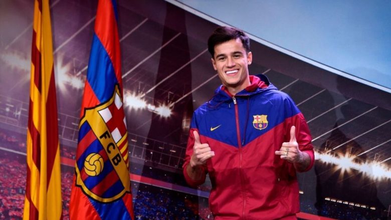 Coutinho pozon për herë të parë si lojtar i Barçës