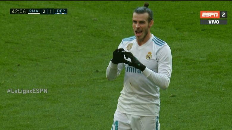 Bale si në kohët e vjetra, gol fenomenal ndaj Deportivos (Video)