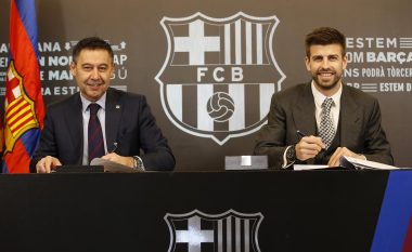 Zyrtare: Pique rinovon me Barcelonën deri në vitin 2022