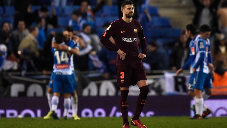 Espanyoli mund Barçën në ndeshjen e parë çerekfinale të Kupës së Mbretit (Video)
